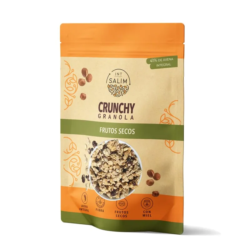 Crunchy De Granola Con Frutos Secos 375g