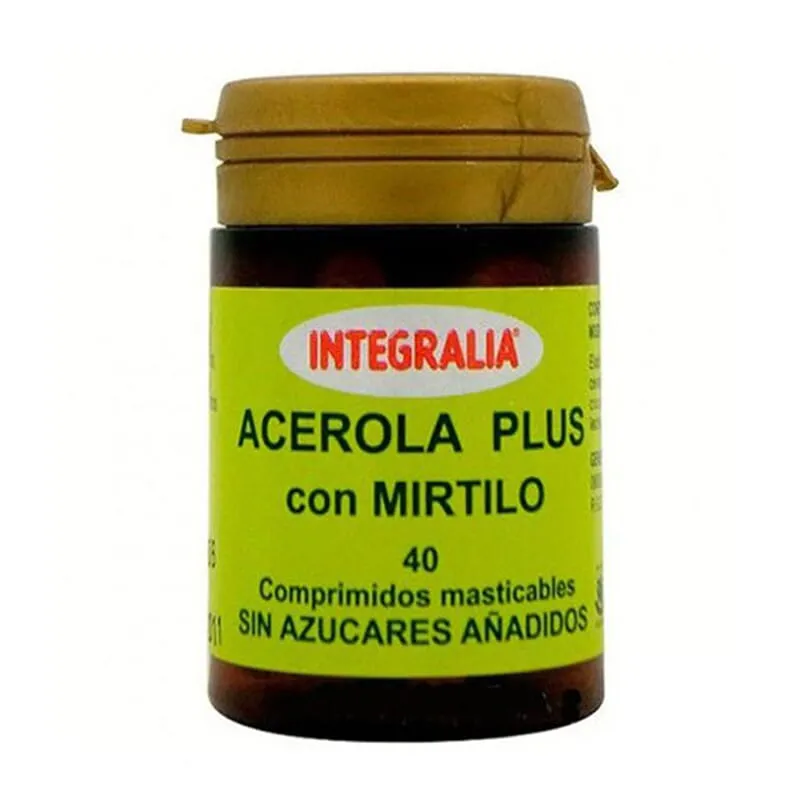 Acerola Plus Con Mirtilo 40 Tabs