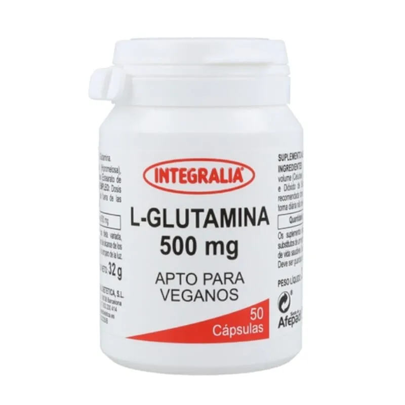 L-Glutamina 500 mg 50 Caps
