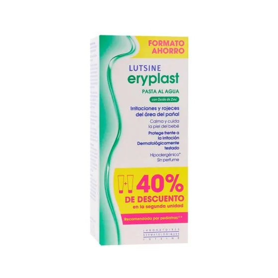 Lutsine Eryplast Pasta al Agua Duplo 2 x 75 gr