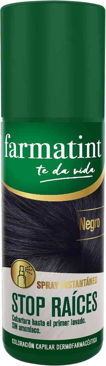 FARMATINT STOP RAICES negro 75ml.