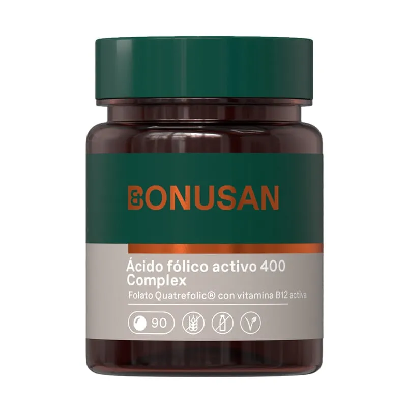 Ácido Fólico Activo 400 Mcg Plus 90 Tabs