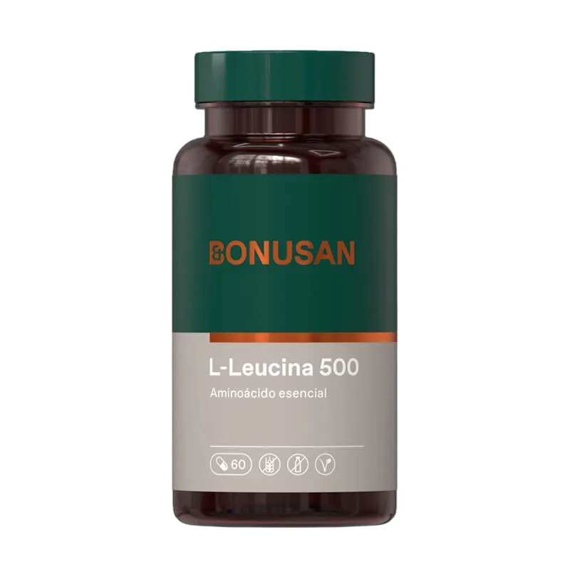 L-Leucina 500 Mg 60 VCaps