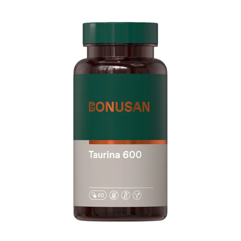 Taurina 600 Mg 60 VCaps