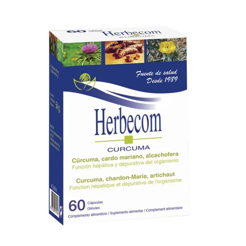 Herbecom (Curcuma) 60 Caps
