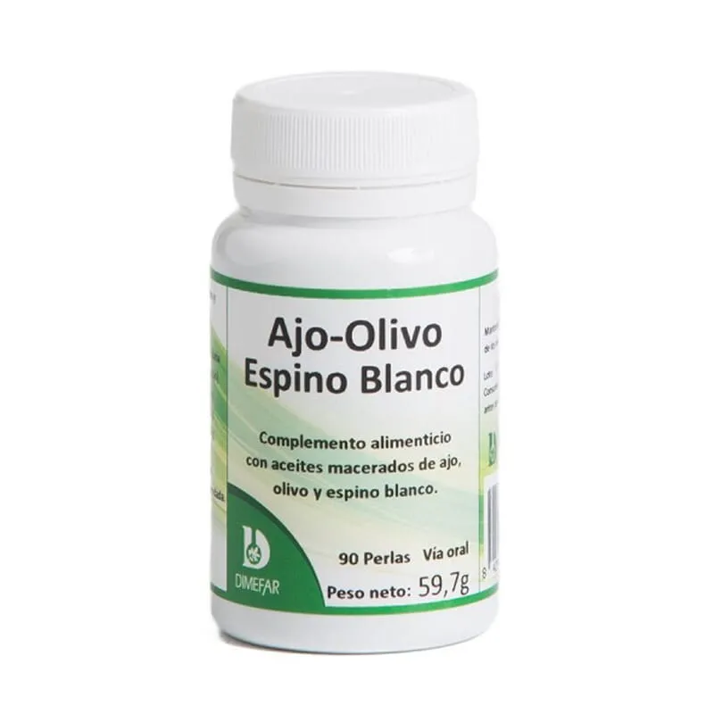 Ajo-Olivo Espino Blanco 90 Softgels