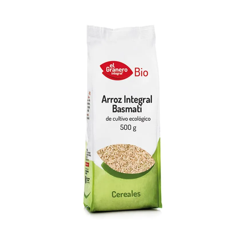 Arroz Integral Basmati Bio 500g
