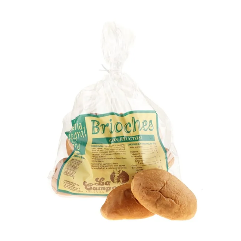 Brioches Integrales Sin Azúcar 250g