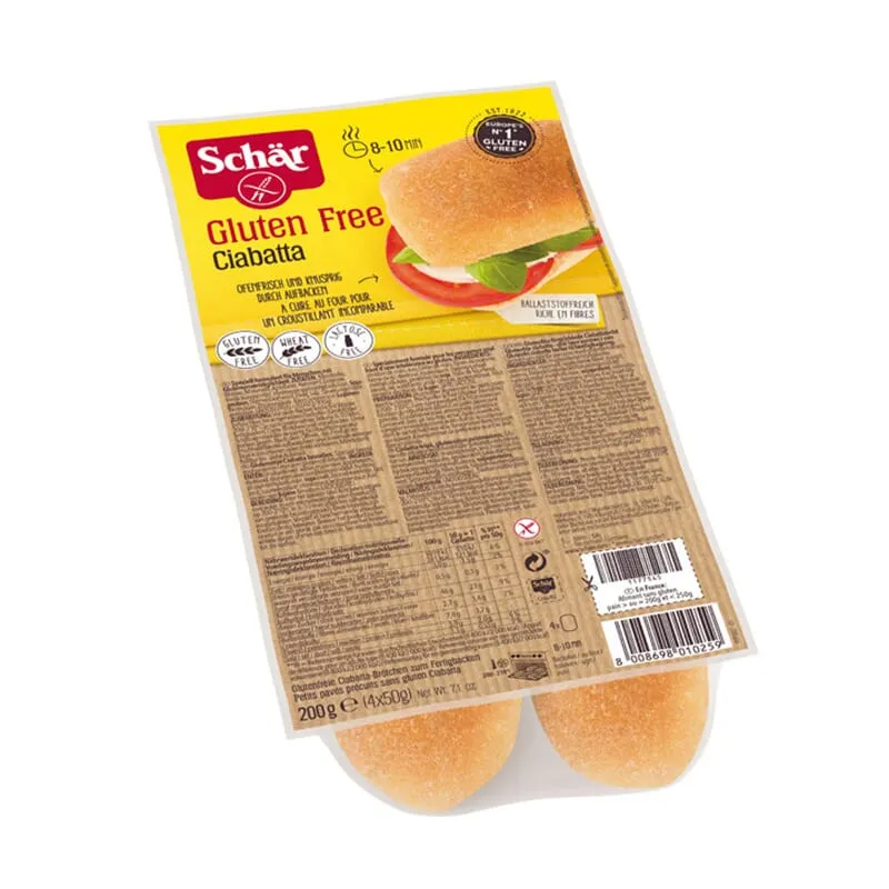 Ciabattine Pan Chapata Sin Gluten 200g