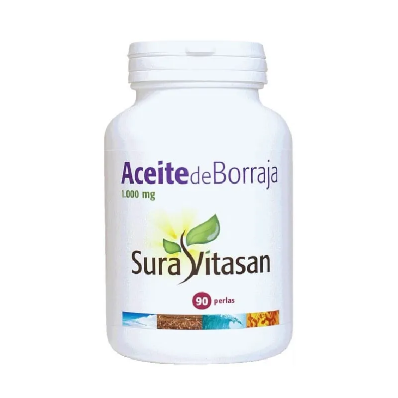 Aceite De Borraja Bio 1000 mg 90 Perlas