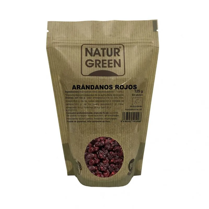 ARANDANOS ROJOS DESHIDRATADOS BIO
