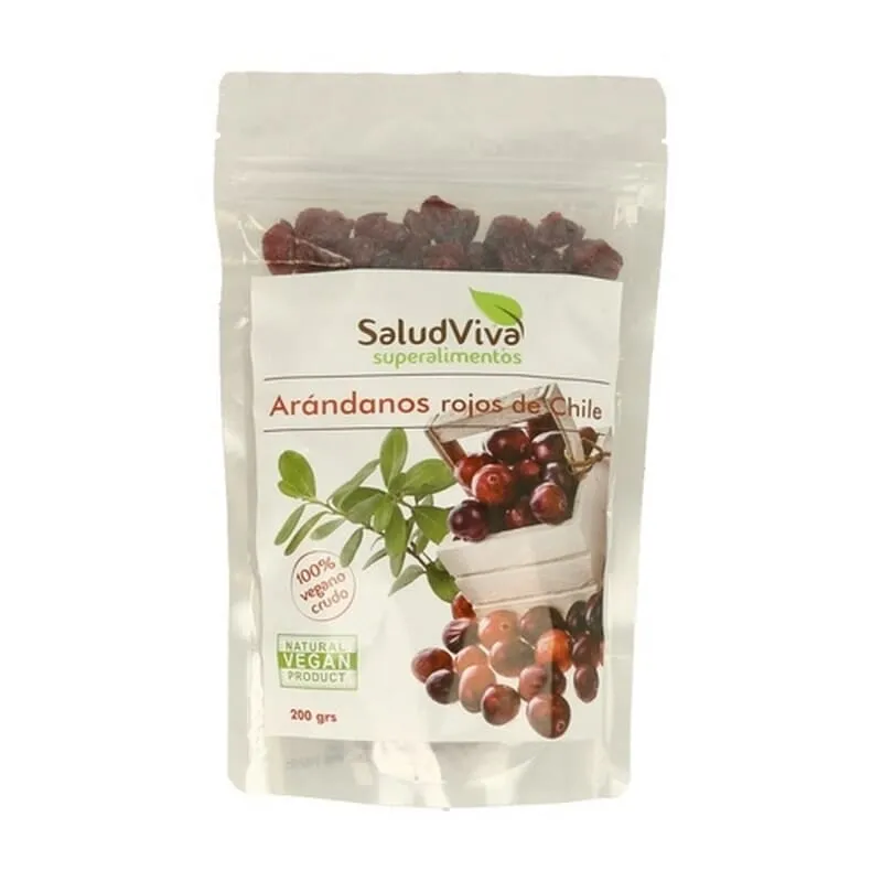 Arandanos Rojos De Chile Vegan 200g