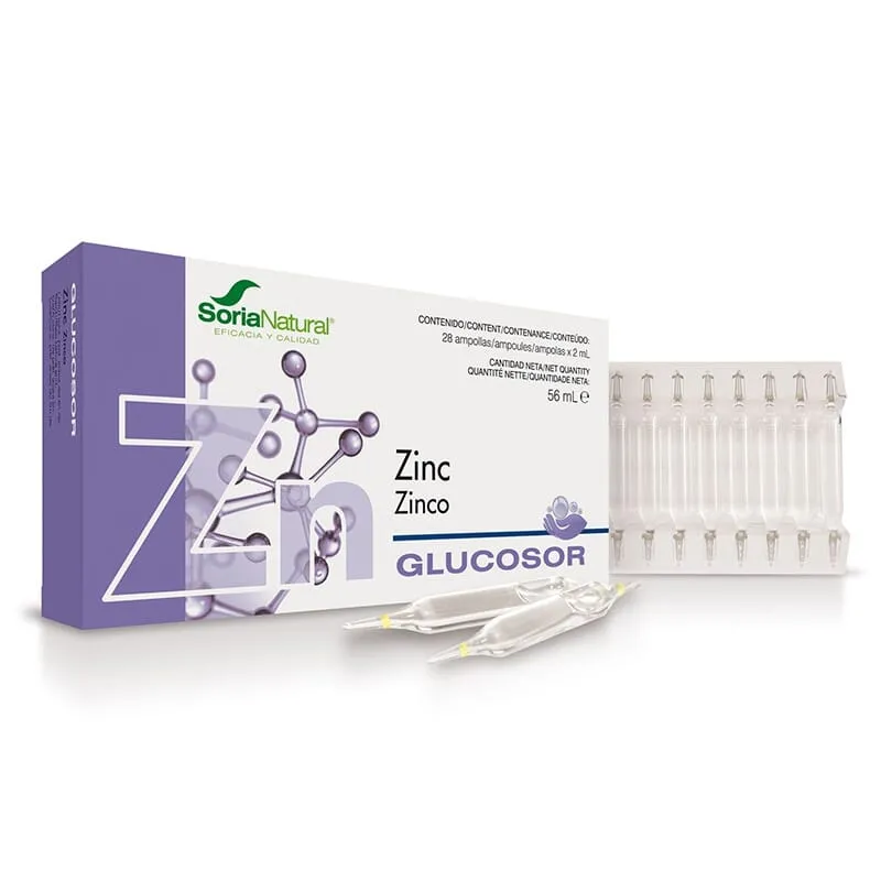 Glucosor Zinc 28 Ampollas