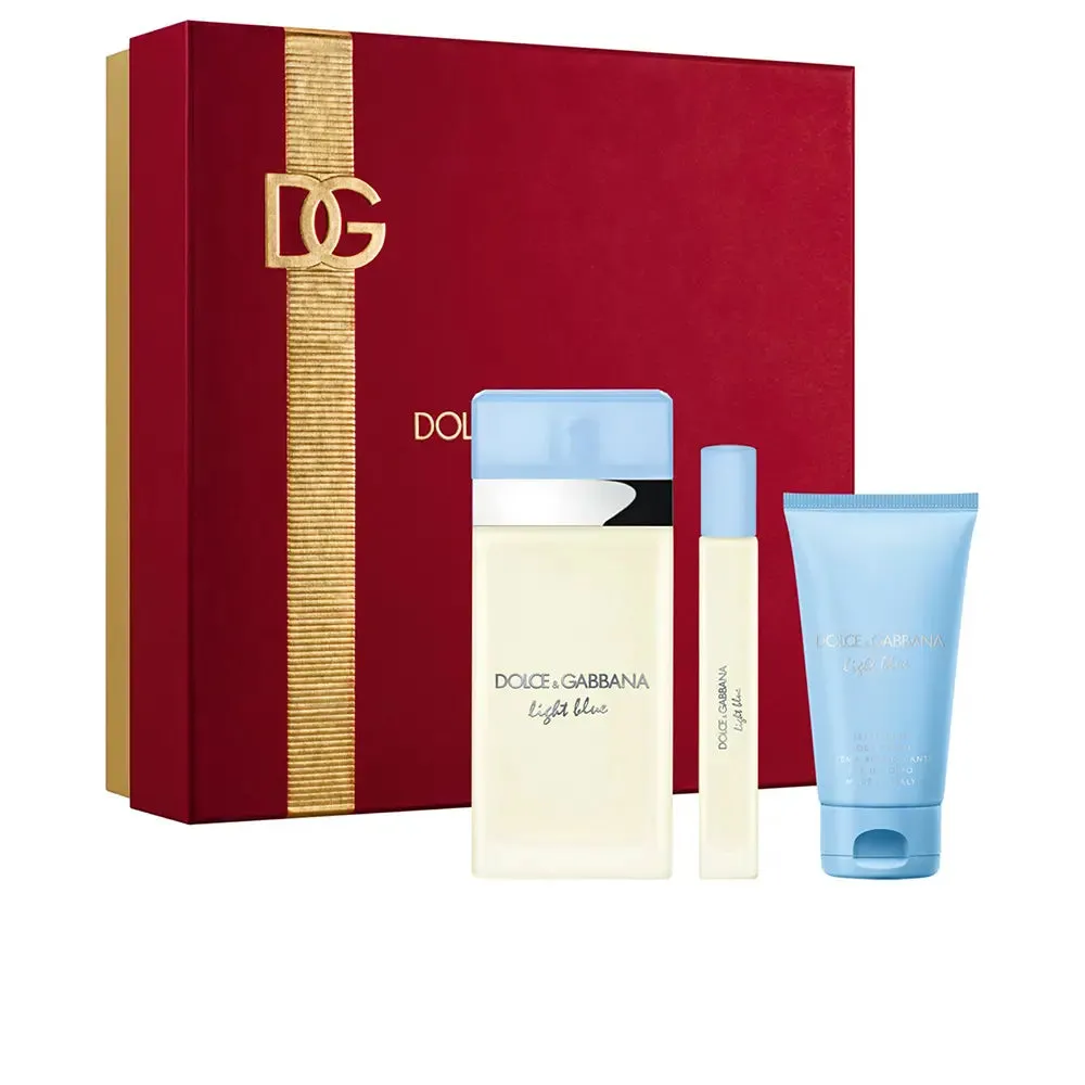 Dolce and Gabbana Light Blue Women's Eau de Toilette Women's 3-Piece Set