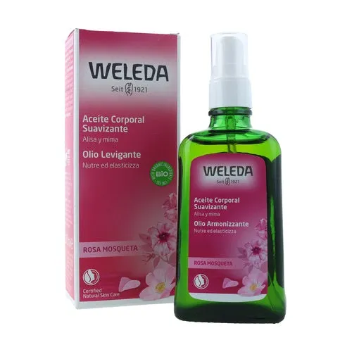 Aceite Corporal Suavizante de Rosa Mosqueta 100ml Weleda