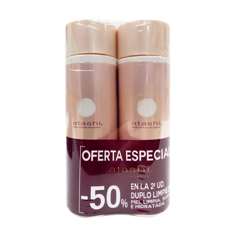 PACK DUPLO LIMPIADOR MICELAR 2ª UD 50% DTO 250 ml 2 Uds