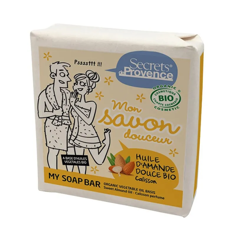 Jabón Pastilla de Almendras Bio 100g