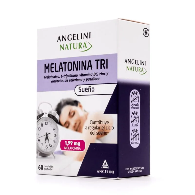 Angelini Natura Melatonina Tri 60 Tabs
