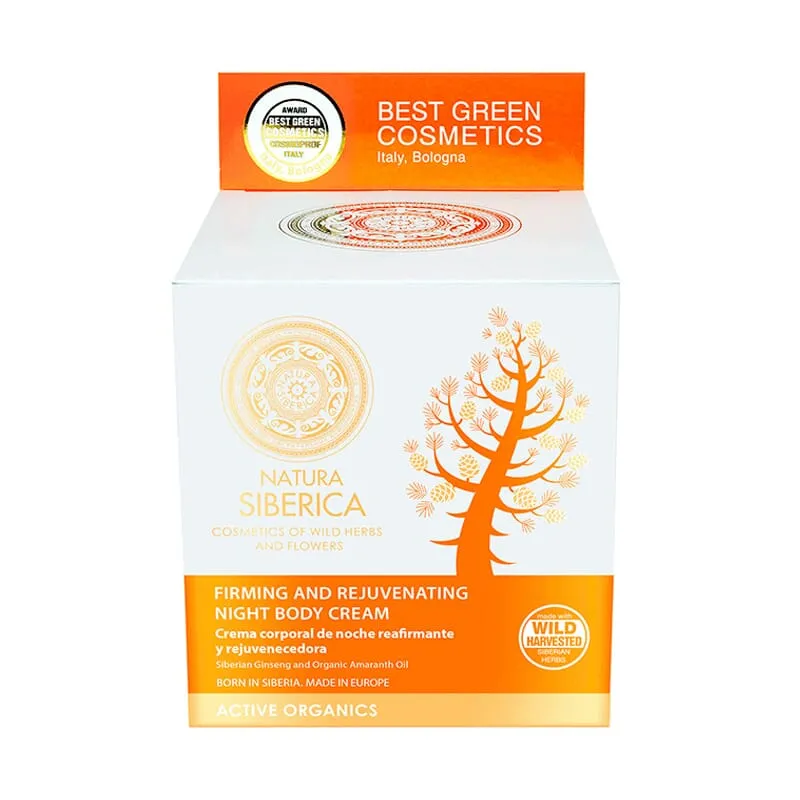 Natura Siberica Crema de Noche Corporal 370ml