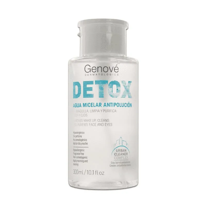 Genove Detox Agua Micelar Antipolución 300ml