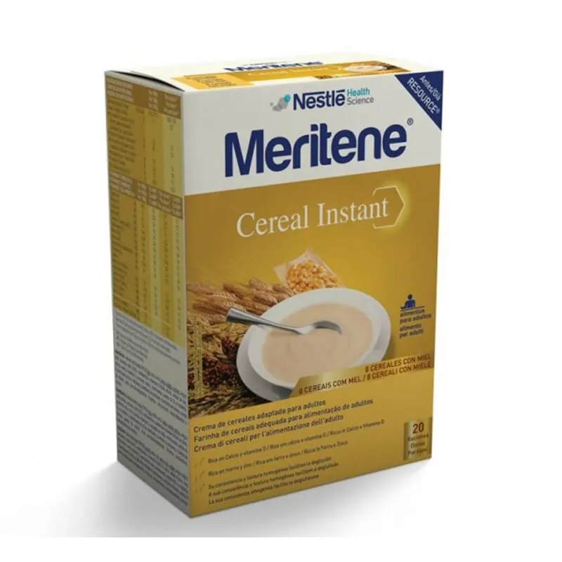Meritene Cereal Instant 8 Cereales con Miel 600g