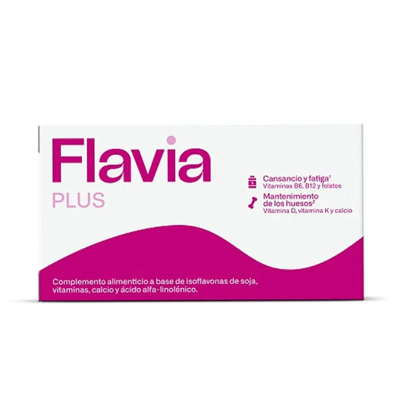 Flavia Plus 30 Caps- Italfarmaco -Nutrientes en la Menopausia