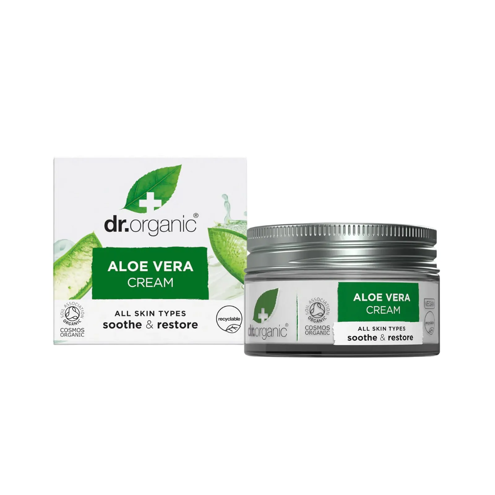 Dr Organic Crema concentrada de Aloe Vera Orgánica 50ml