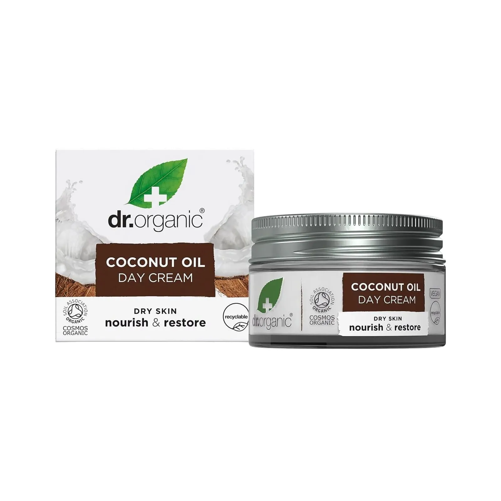 Crema de día de Aceite de coco Orgánico 50ml