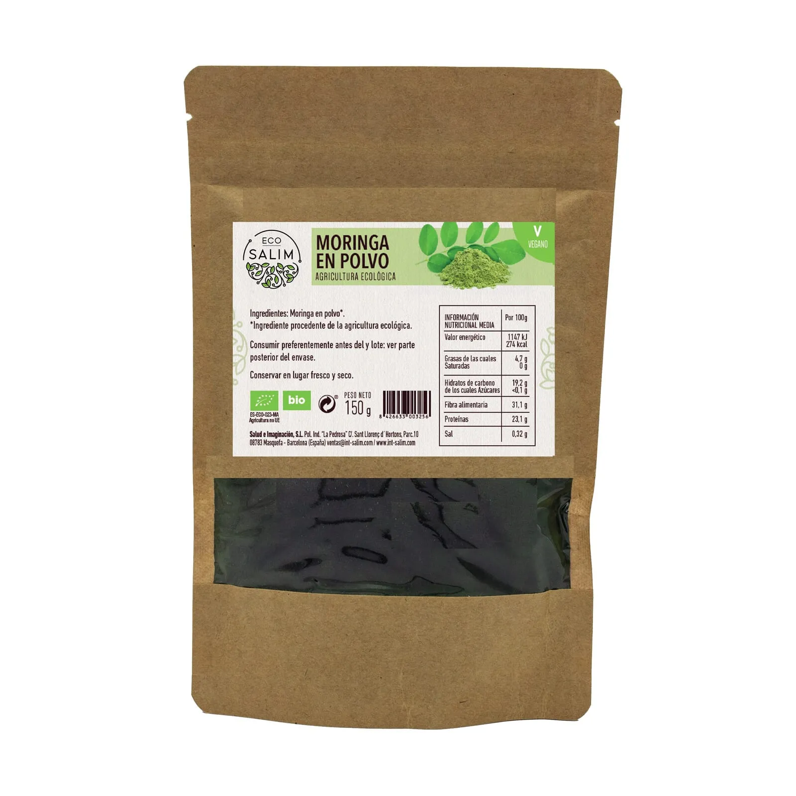 Moringa en Polvo Bio 150g