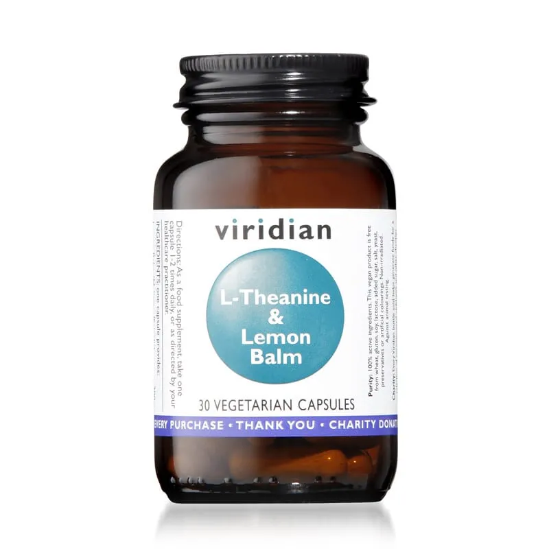 Viridian L-Teanina y Melisa 30 VCaps