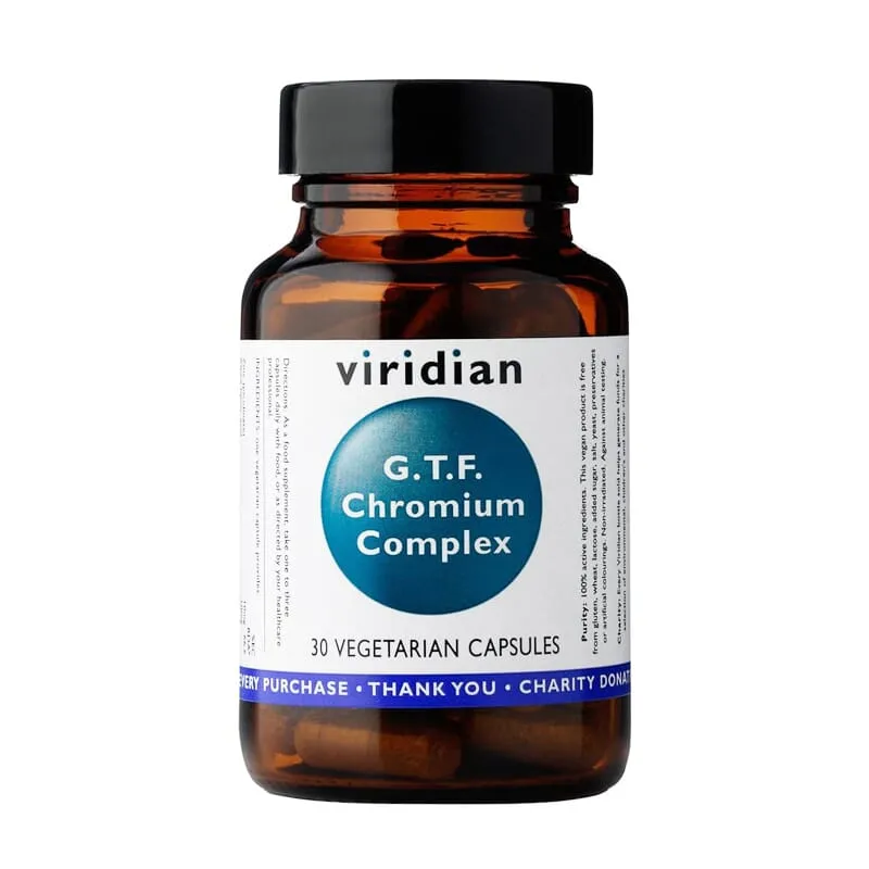 Gtf Cromo Complex 200Mcg 30 VCaps
