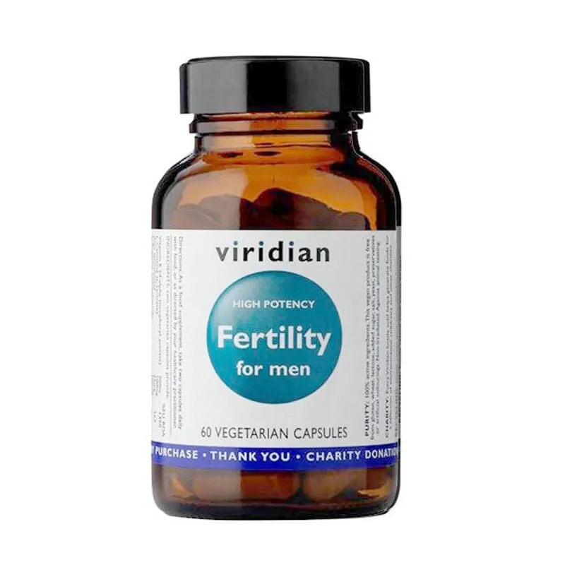 Viridian Fertility para Hombres 60 VCaps