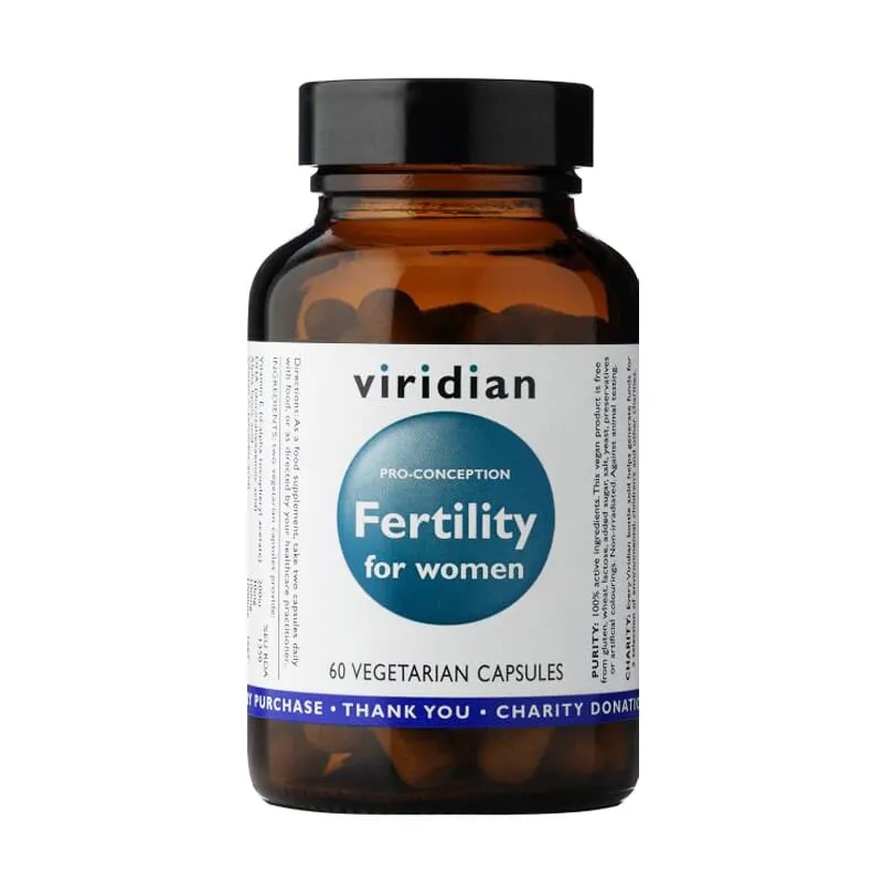 Viridian Fertility Para Mujeres 60 VCaps