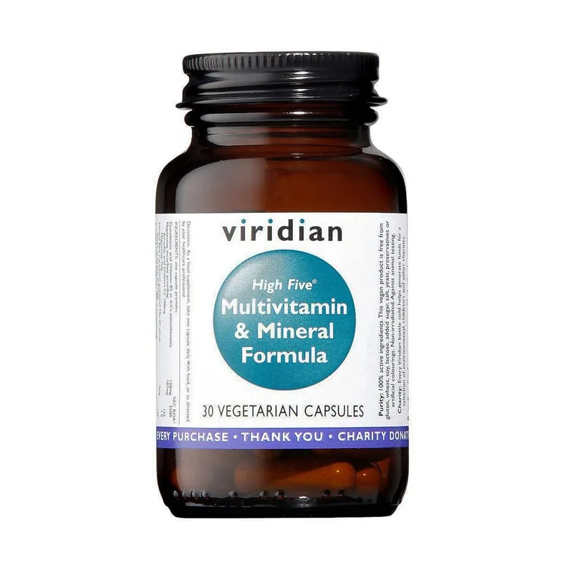 Viridian High Five Multivitamin y Mineral Formula