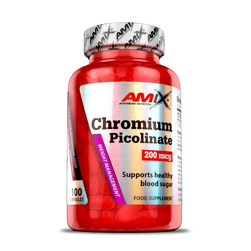 Chromium Picolinate 200mcg 100 Caps