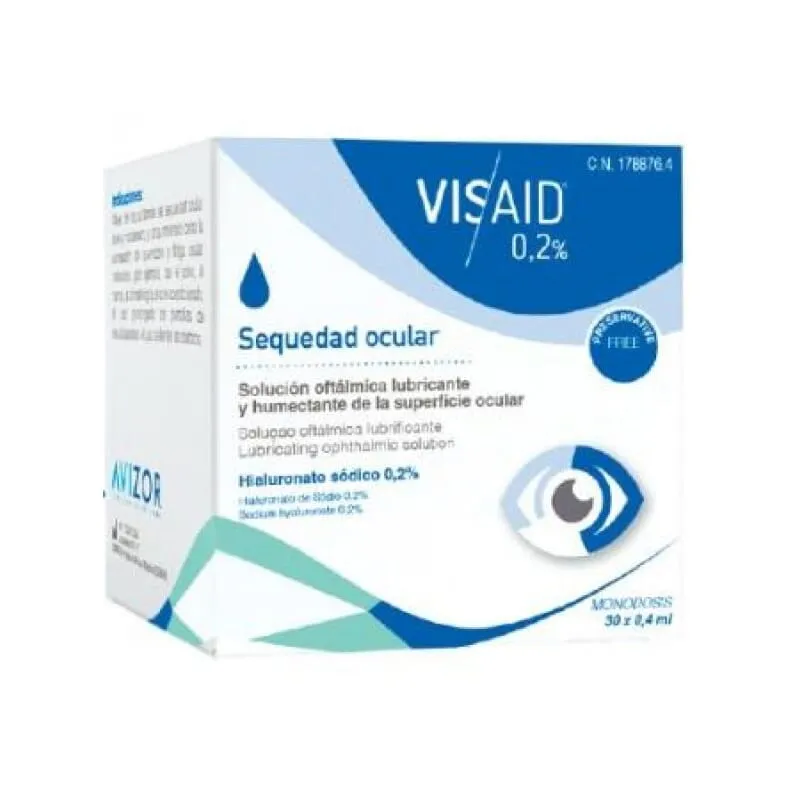 Visaid 0,2% Gotas Oculares Multidosis 10ml