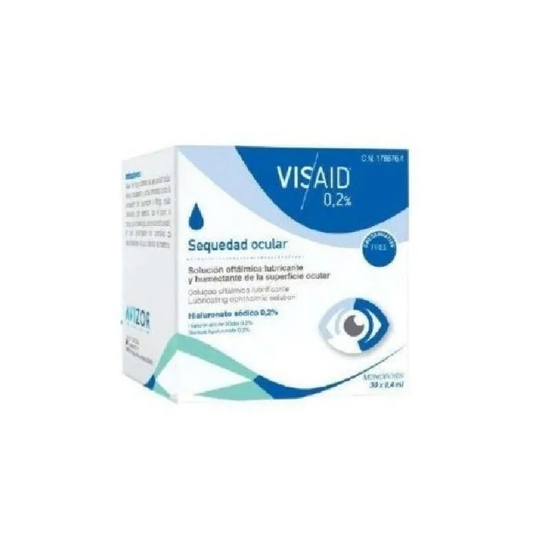 Visaid 0,2% Gotas Oculares Monodosis 30 Ud x 0,4ml