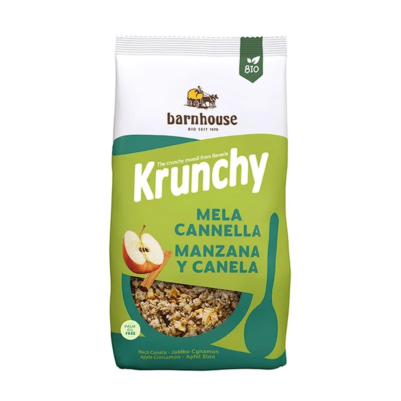 Muesli Krunchy Sun manzana y canela 750g