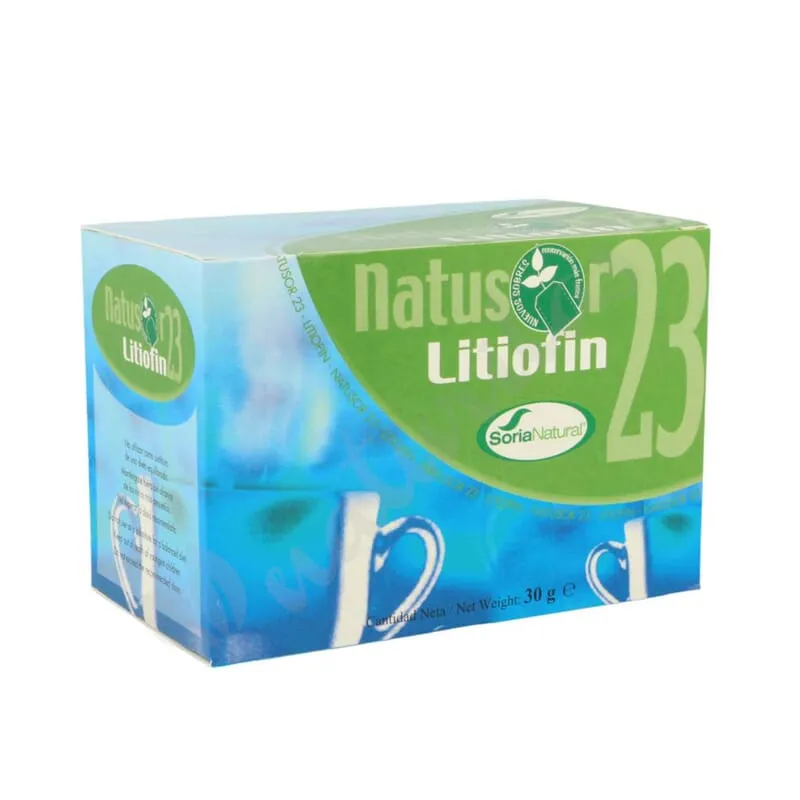 Natusor 23 Litiofin 20 Infusiones