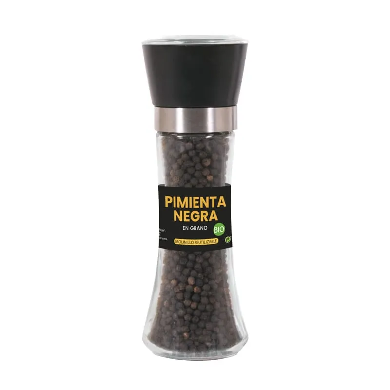 Molinillo Con Pimienta Negra Bio 85g