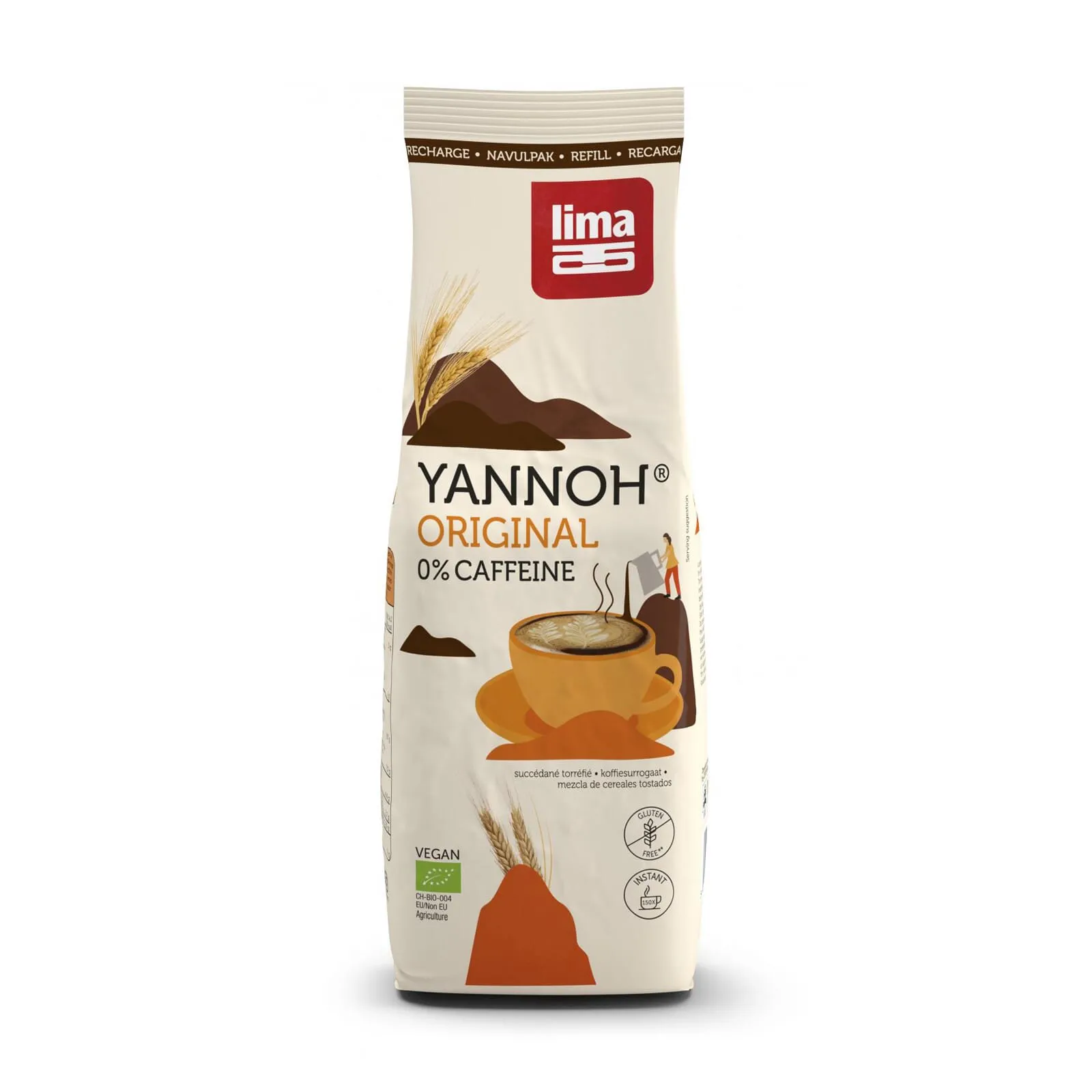 Yannoh Café Instantáneo de Cereales 250g