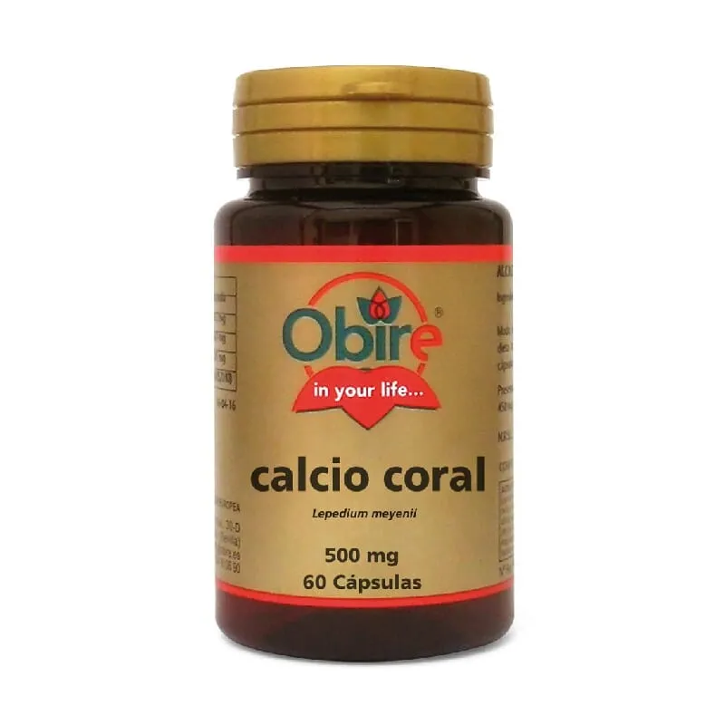 Calcio Coral 500Mg 60 Caps