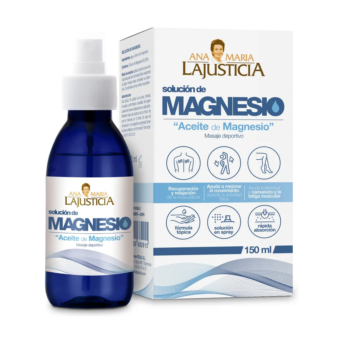 ACEITE DE MAGNESIO 150ml.