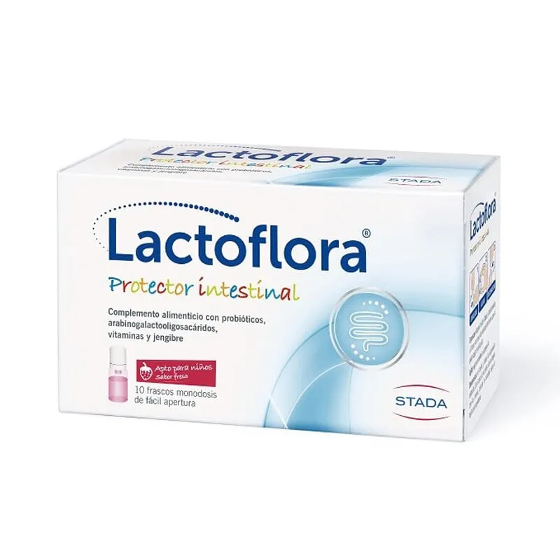 LACTOFLORA PROTECTOR INTESTINAL INFANTIL 10 Viales