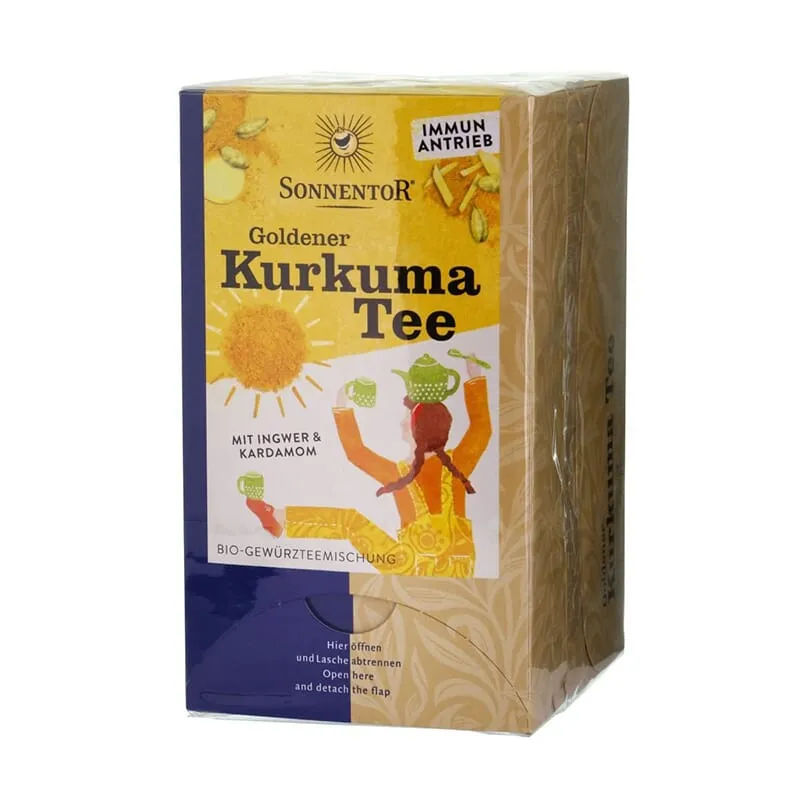 Infusión Té Cúrcuma Dorada Bio 36g