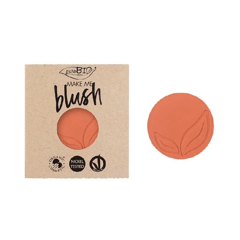 Colorete Compacto Ecológico #04 Ladrillo Mate Recambio Purobio