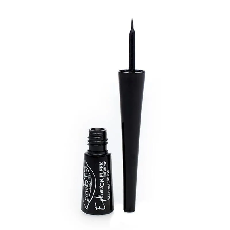 Eyeliner On Fleek Ecológico #Brush Tip 3 ml Purobio