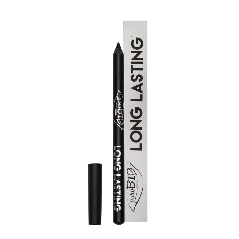 Lápiz de Ojos Ecológico Long Lasting #Negro Intenso Purobio