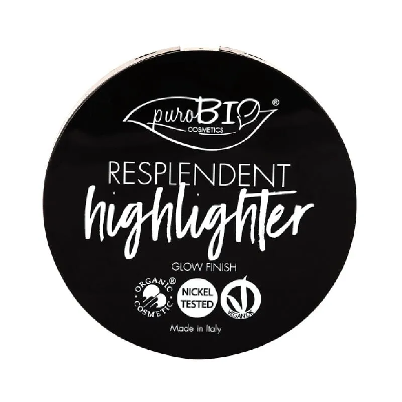 Iluminador Resplendent #01 Champagne 9g Purobio Ecológico