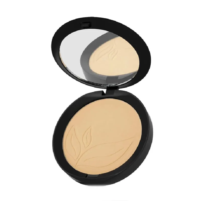 Polvos Compactos Indissoluble #03 Amarillo 9g Purobio Ecoloógicos